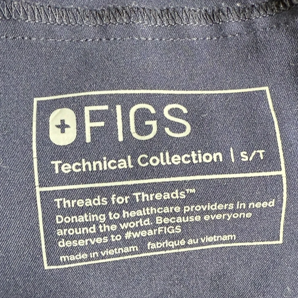 Figs Men’s Tansen Navy Blue Jogger Scrubs Scrub Pants W2005 Sz Small Tall